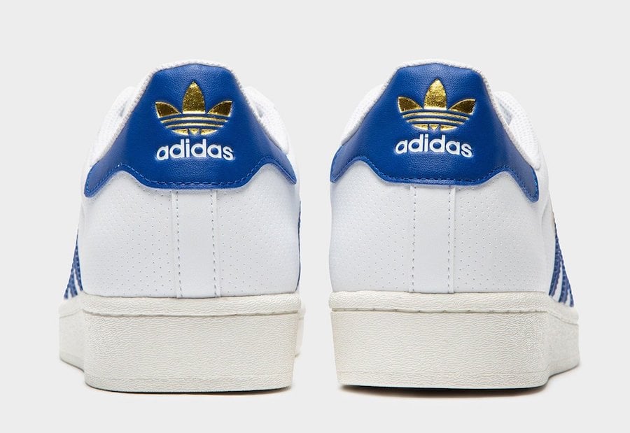 adidas Superstar Perforated White Blue FX2724 Release Date Info