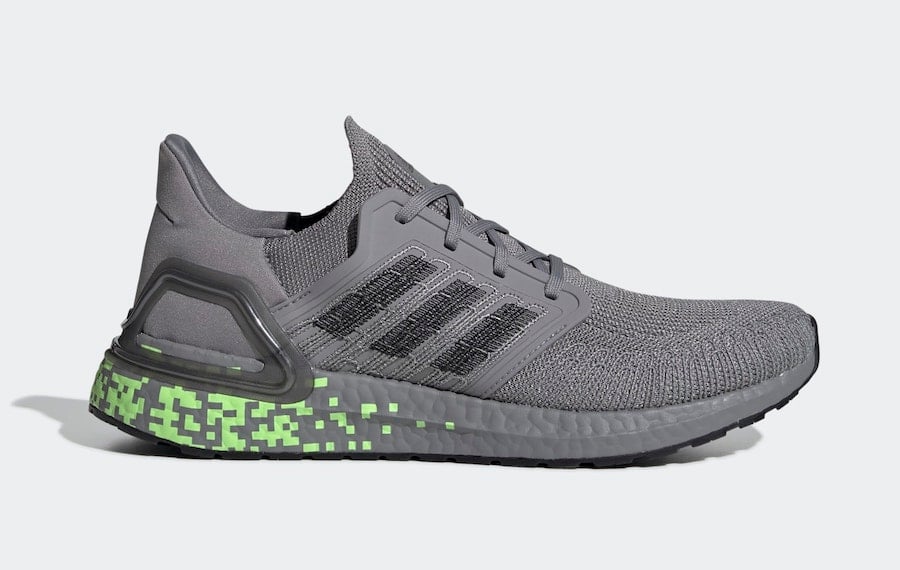 adidas Ultra Boost 2020 Grey Signal Green EG0705 Release Date Info