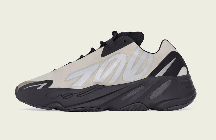 adidas yeezy 700 black and white