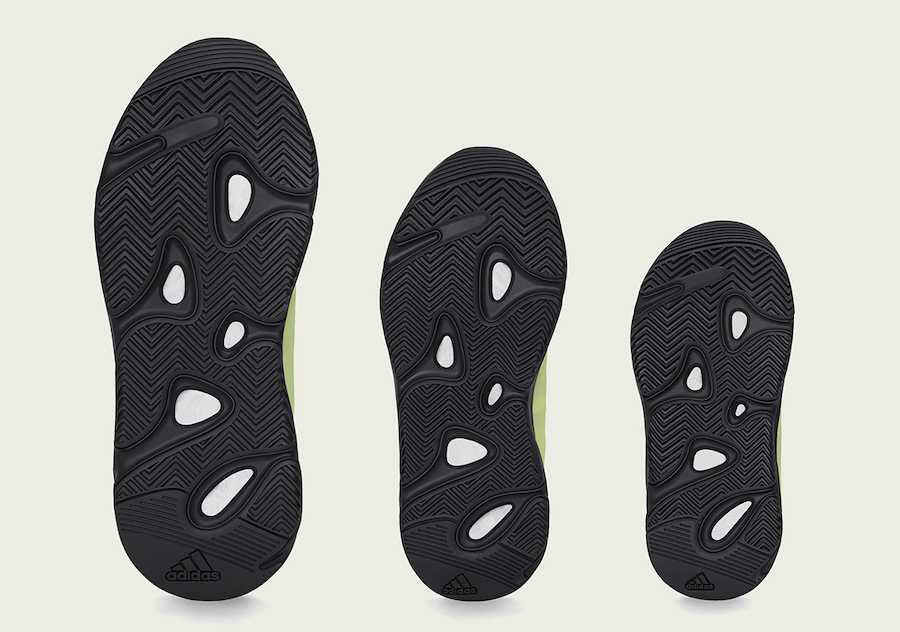 adidas Yeezy Boost 700 MNVN Phosphor FY3727 Release Date