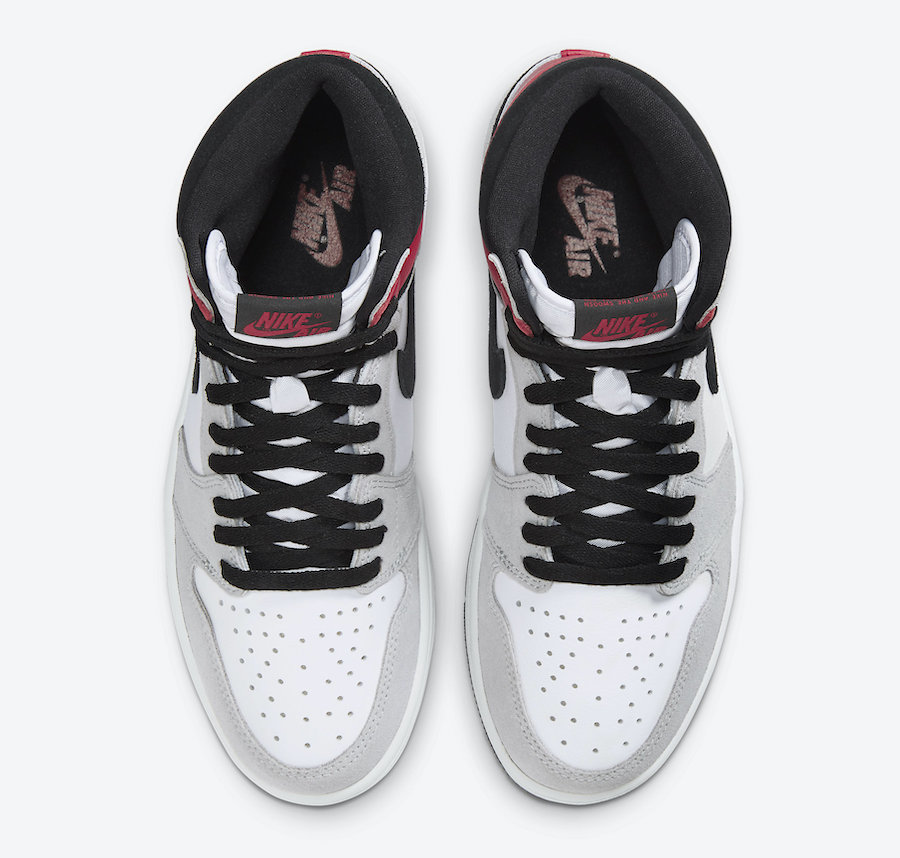 Air Jordan 1 Light Smoke Grey 555088-126 Price Release Date