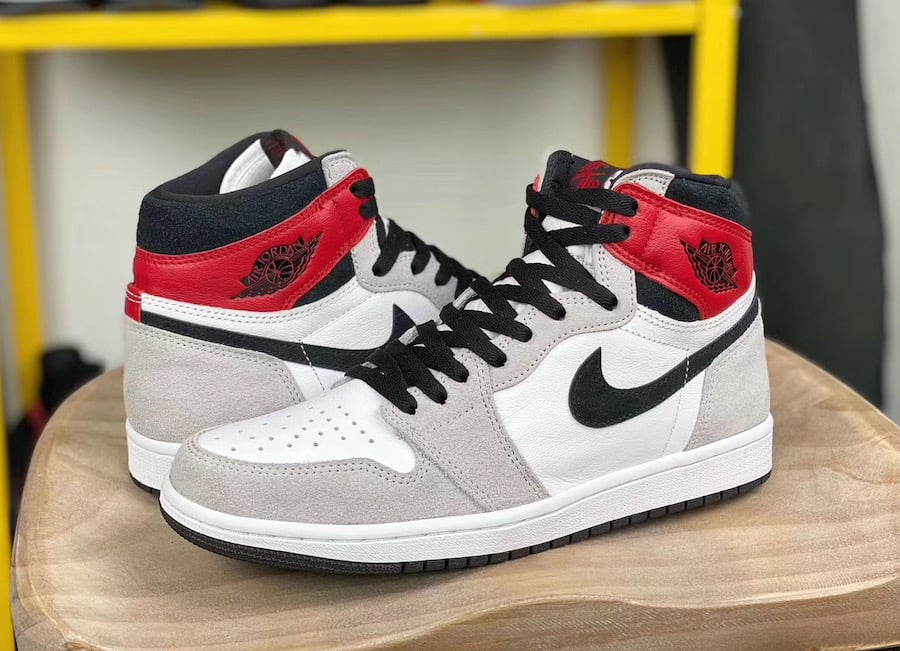 jordan 1 white grey red