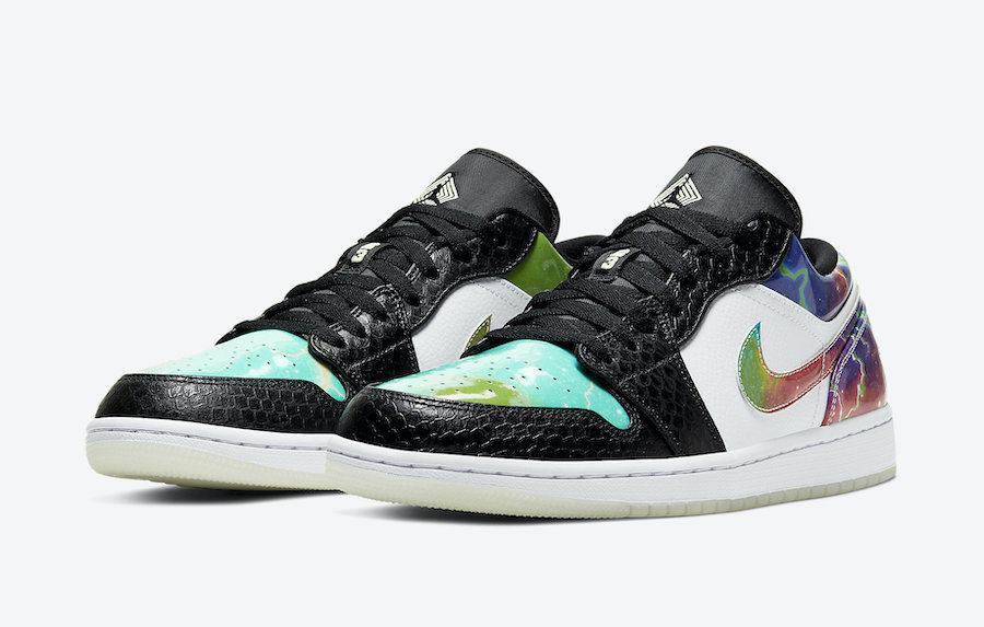 Air Jordan 1 Low Galaxy CW7309-090 Release Date Info