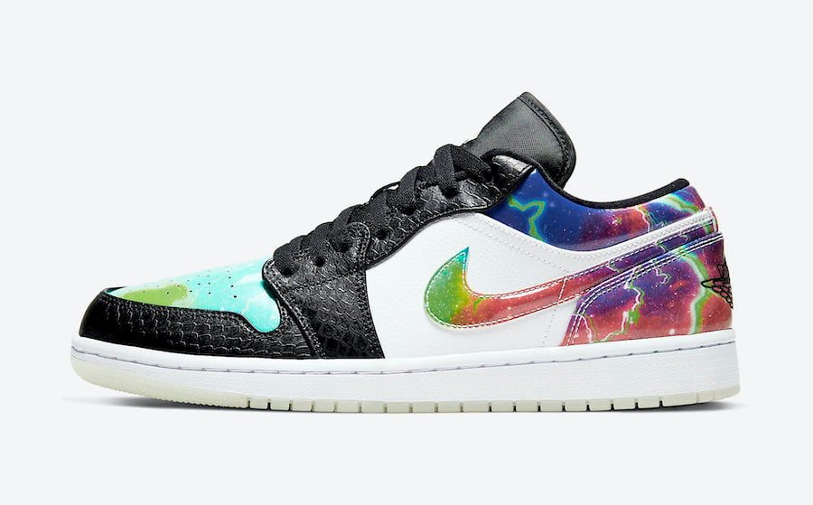 Air Jordan 1 Low Galaxy CW7309-090 Release Date Info