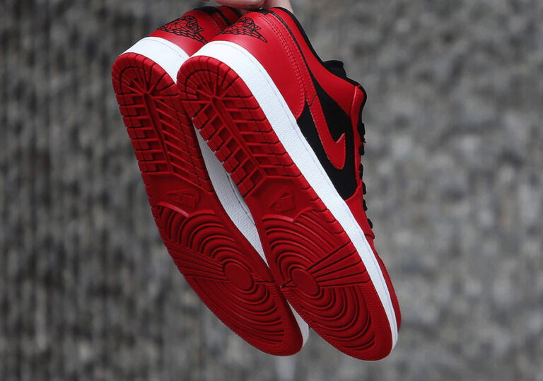 Air Jordan 1 Low Varsity Red 553558-606 Release Date Info | SneakerFiles