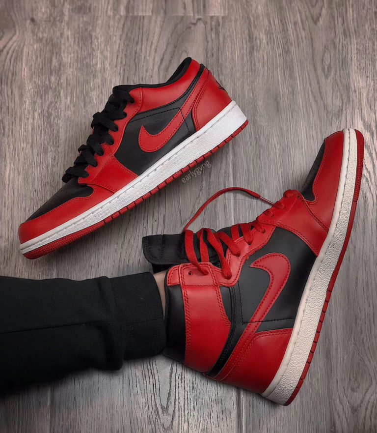 aj1 varsity red low