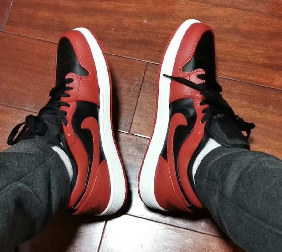 air jordan 1 low varsity red price