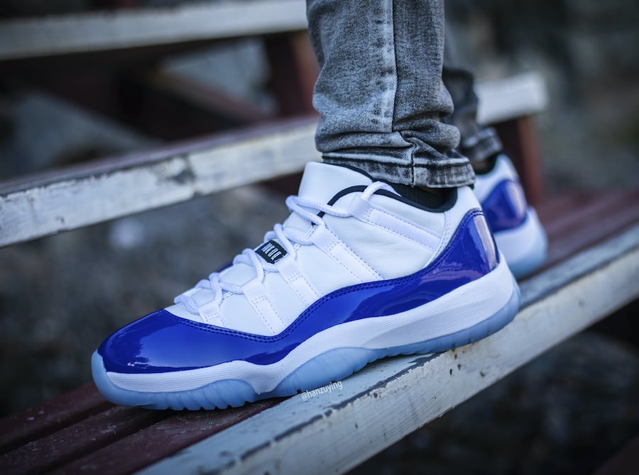 jordan 11 concord navy blue