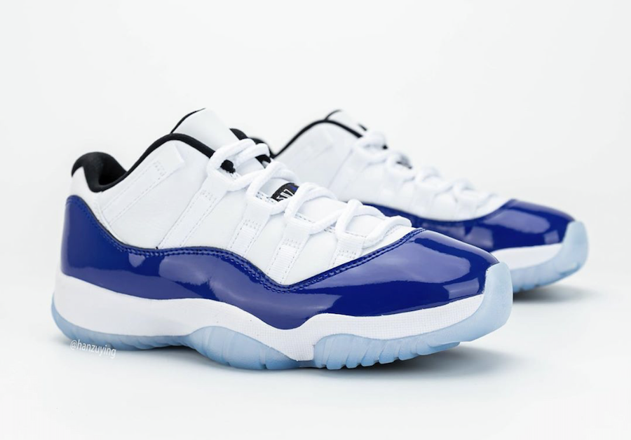 Air Jordan 11 Low WMNS Concord AH7860-100 Release Info