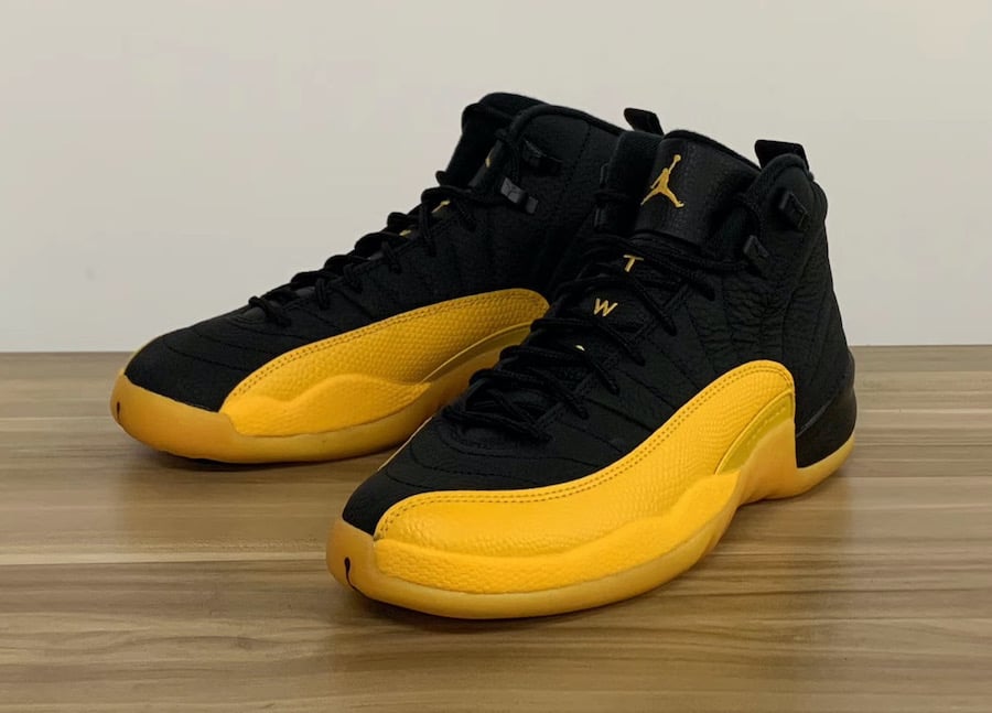 jordan 12 black and yellow release date