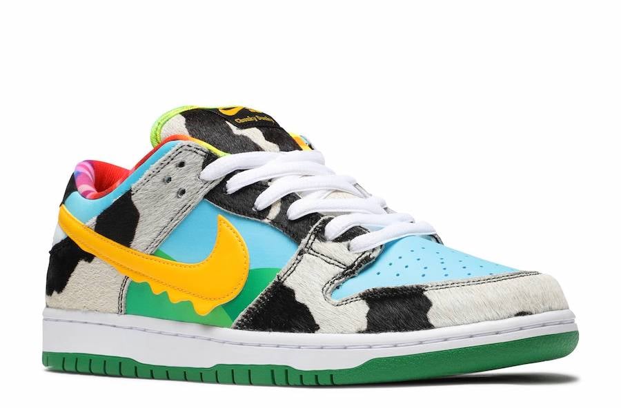 Ben & Jerry's x Nike SB Dunk Low Chunky Dunky CU3244-100 Release