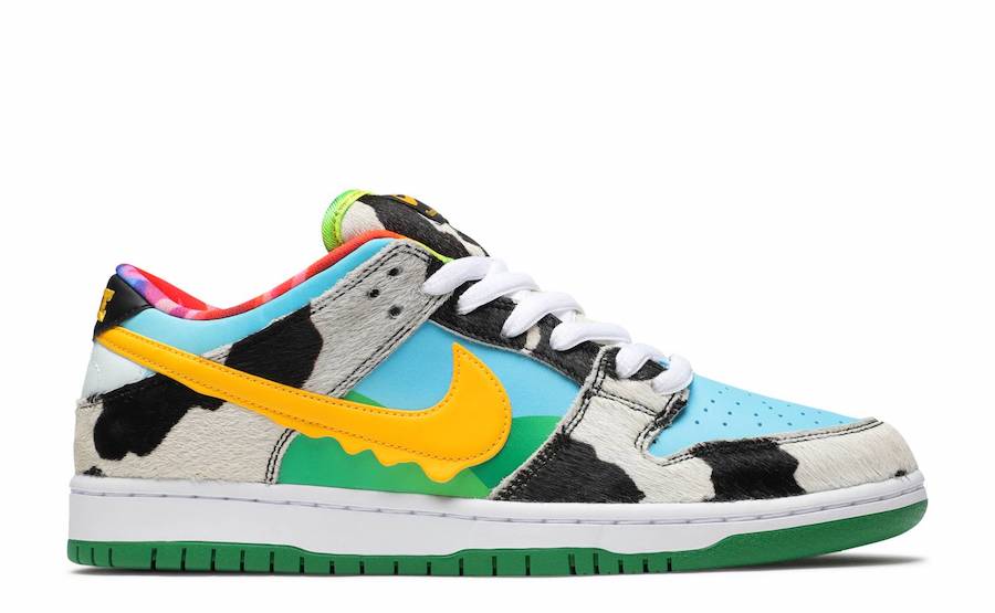 Ben and Jerrys Nike SB Dunk Low CU3244-100 Release Info