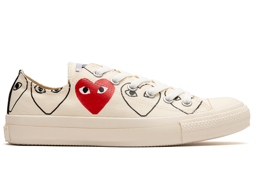 CDG Play Converse Chuck 70 Release Date Info