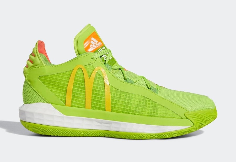McDonalds adidas Dame 6 Dame Sauce FX3334 Release Date Info McDonalds adidas Dame 6 Dame Sauce FX3334 Release Date Info