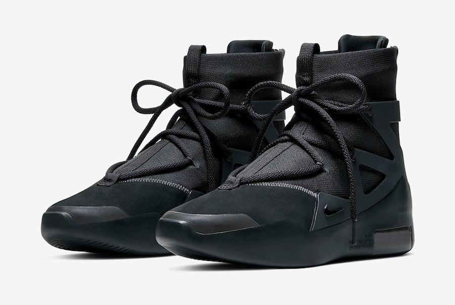 Nike Air Fear of God 1 ‘Triple Black’ is Releasing Again on July 4th