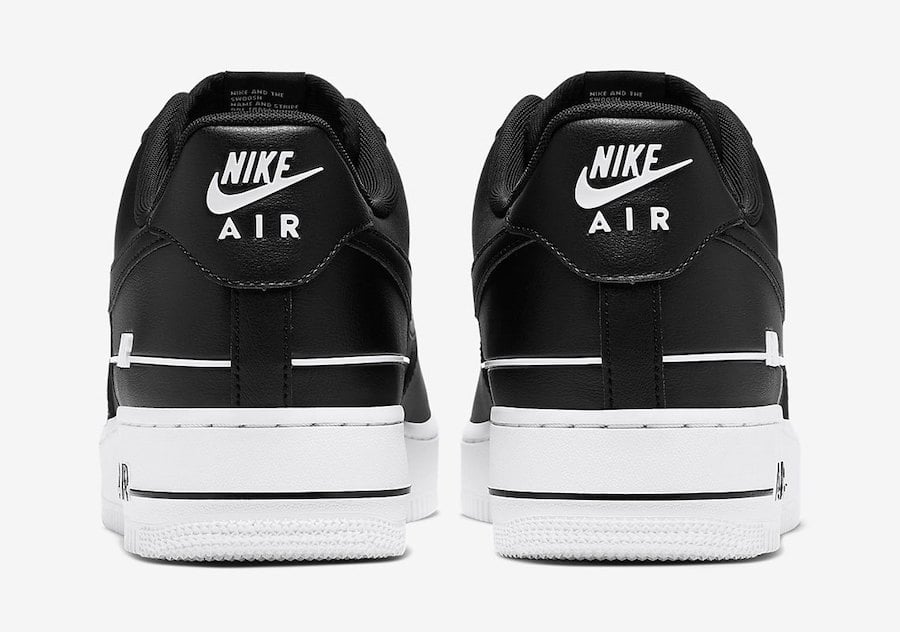 Nike Air Force 1 Double Air Black CJ1379-001 Release Date Info