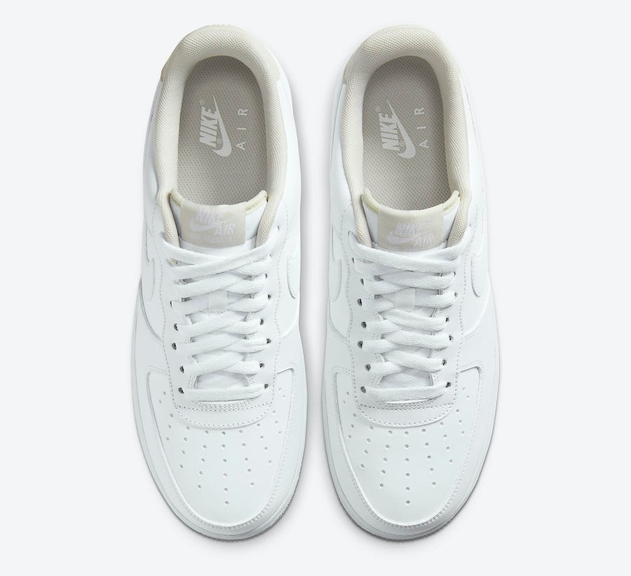 Nike Air Force 1 Low Light Bone CJ1380-101 Release Date Info