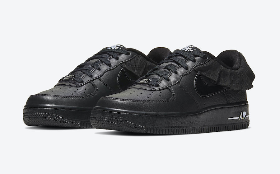 Nike Air Force 1 LV8 Ruffle Black CI2302-001 Release Date Info