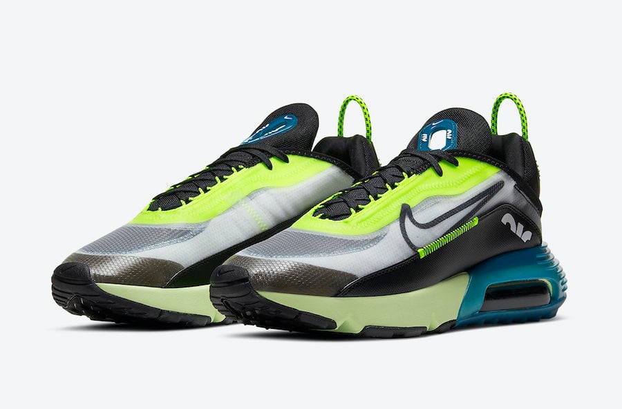 Nike Air Max 2090 Black Volt Blue Force BV9977-101 Release Date Info Nike Air Max 2090 Black Volt Blue Force BV9977-101 Release Date Info