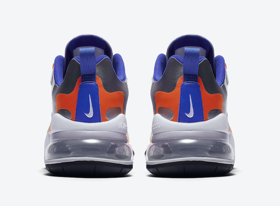 Nike Air Max 270 React Knicks CW3094-100 Release Date Info