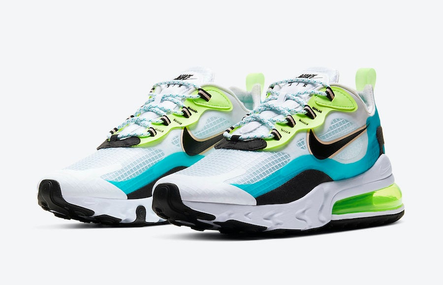 Nike Air Max 270 React Releasing in ‘Oracle Aqua’