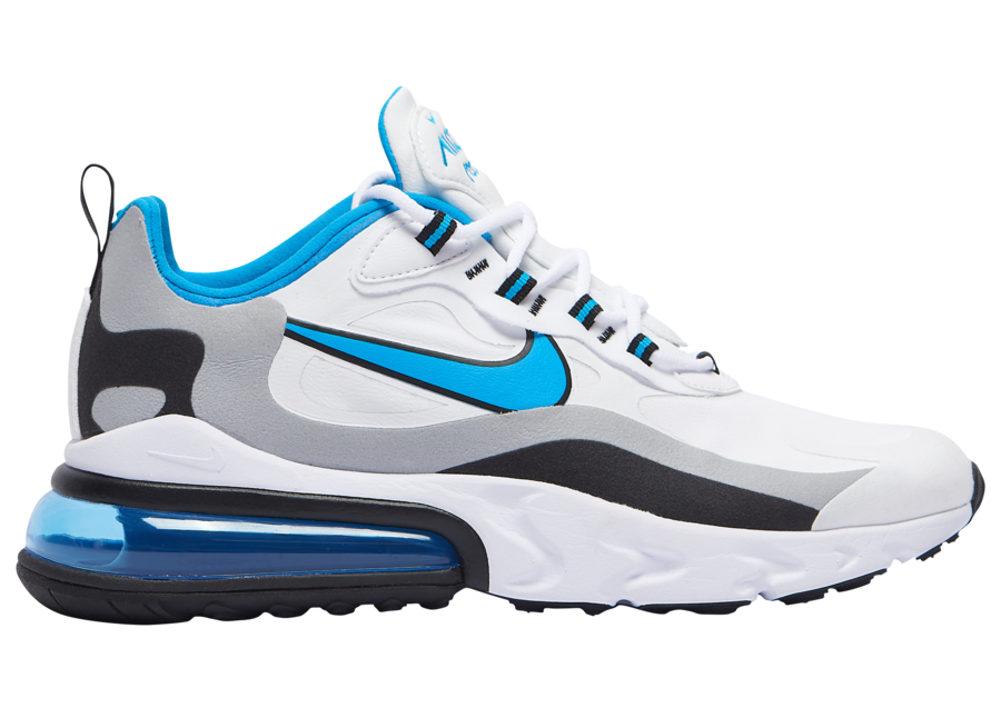 air max 270 white black blue