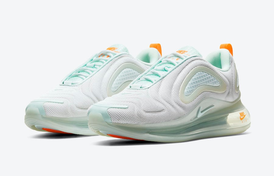 Nike Air Max 720 White Teal Tint Hyper Crimson CJ0632-101 Release Date Info