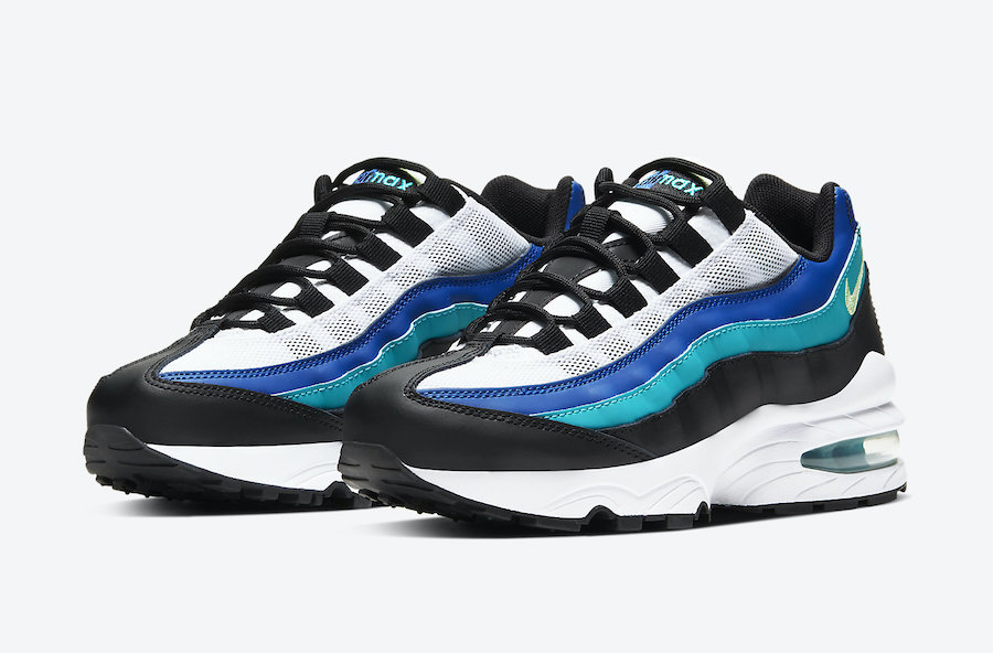 nike air max 95 light aqua