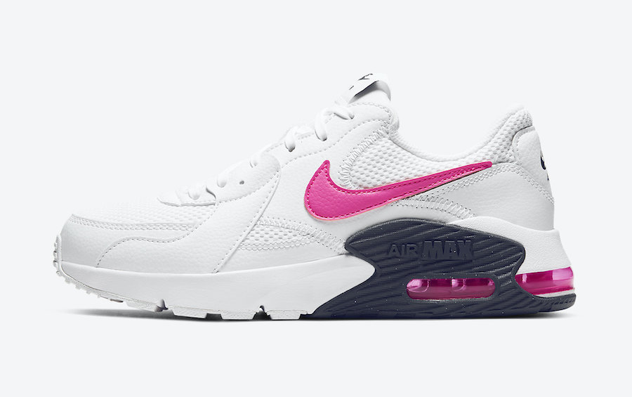 Nike Air Max Excee White Pink CZ7997-100 Release Date Info