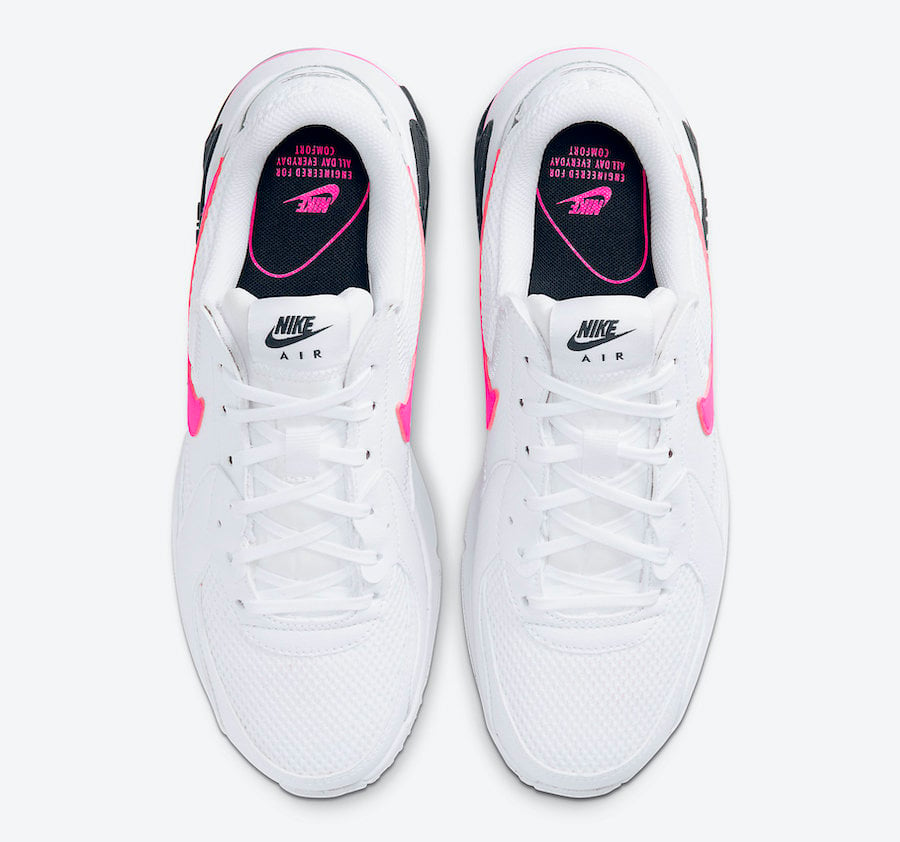 Nike Air Max Excee White Pink CZ7997-100 Release Date Info