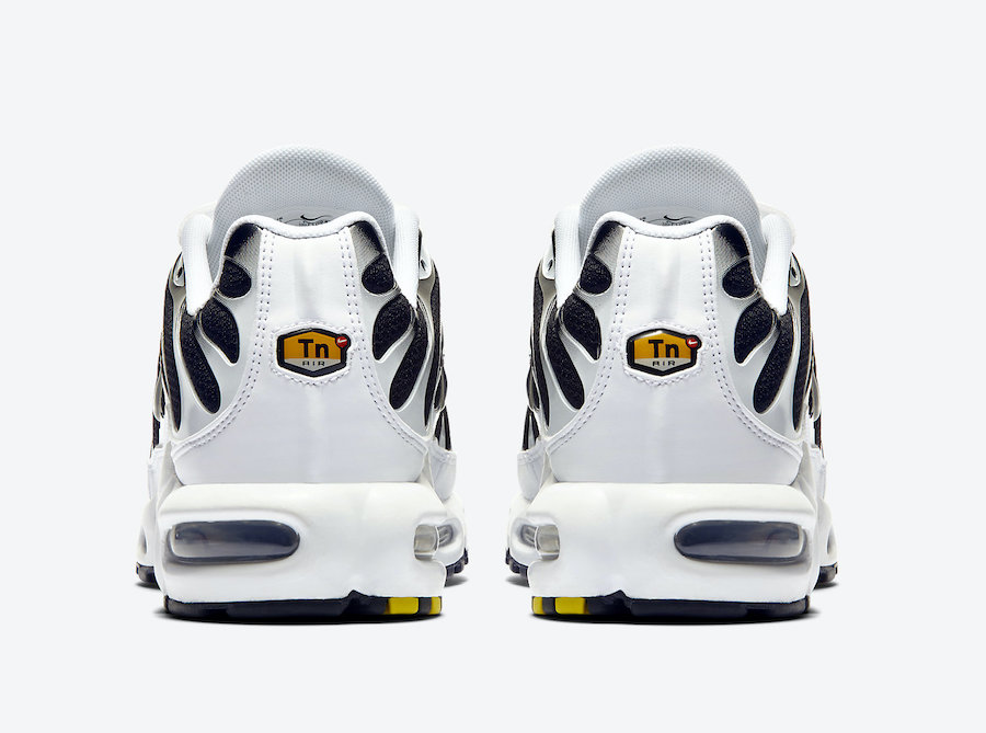 Nike Air Max Plus White Black Metallic Pewter CT1094-102 Release Date Info