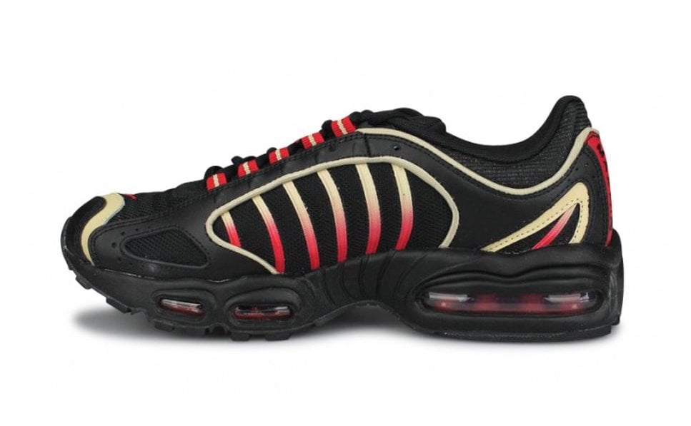 nike air max tailwind 4 black and red