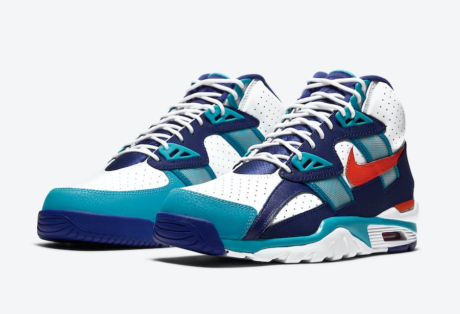 nike air trainer teal