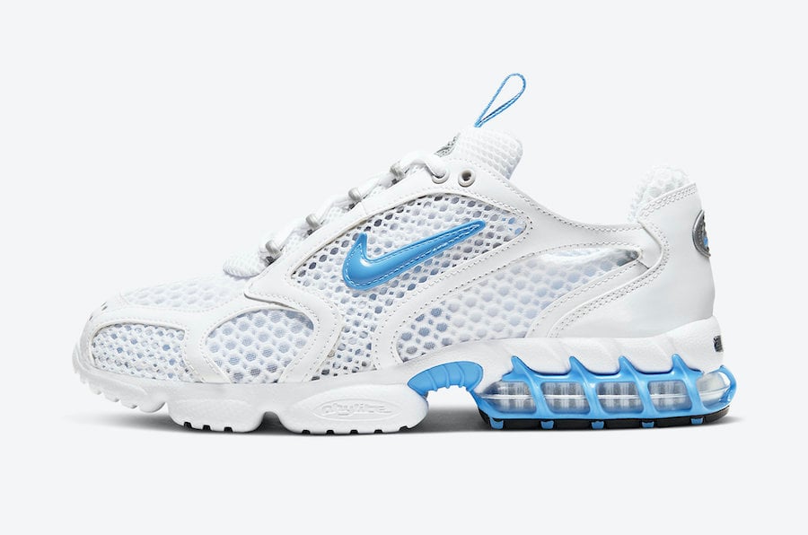 Nike Air Zoom Spiridon Cage 2 White University Blue CD3613-100 Release Date Info