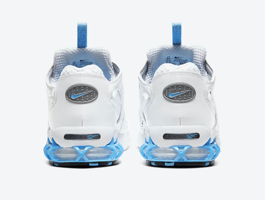 Nike Air Zoom Spiridon Cage 2 White University Blue CD3613-100 Release Date Info