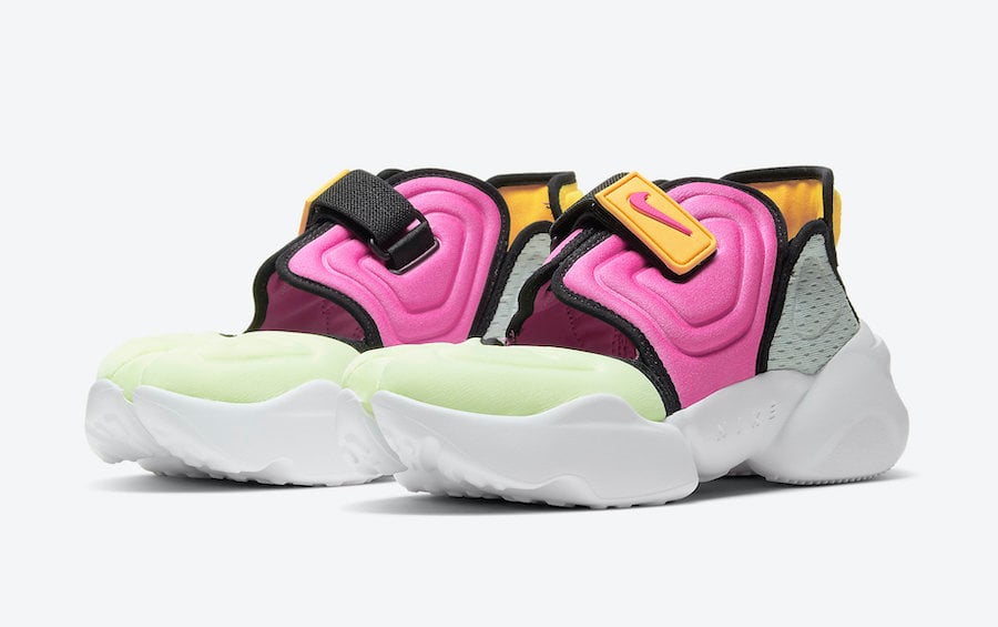 Nike Aqua Rift Highlighted in Volt, Pink and Orange