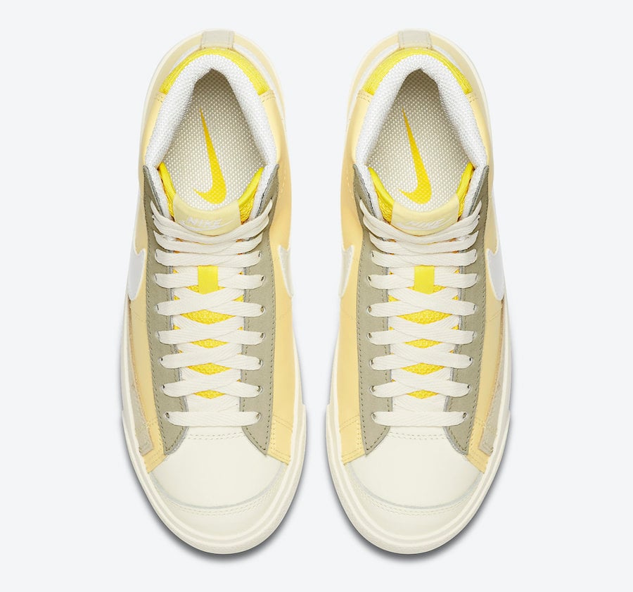 Nike Blazer Mid Bicycle Yellow Opti Yellow CZ0363-700 Release Date Info