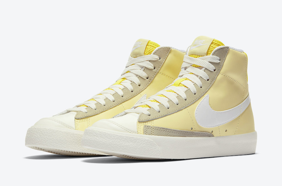 Nike Blazer Mid Bicycle Yellow Opti Yellow CZ0363-700 Release Date Info Nike Blazer Mid Bicycle Yellow Opti Yellow CZ0363-700 Release Date Info
