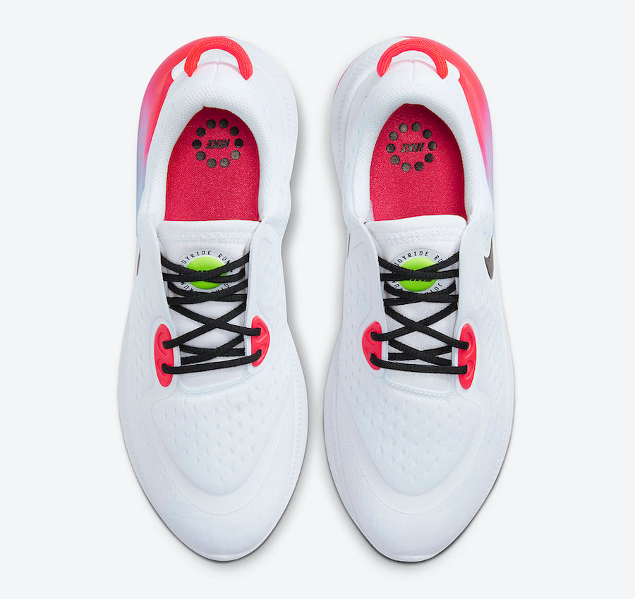 Nike Joyride Dual Run White Pink Foam Laser Crimson CW5634-100 Release Date Info