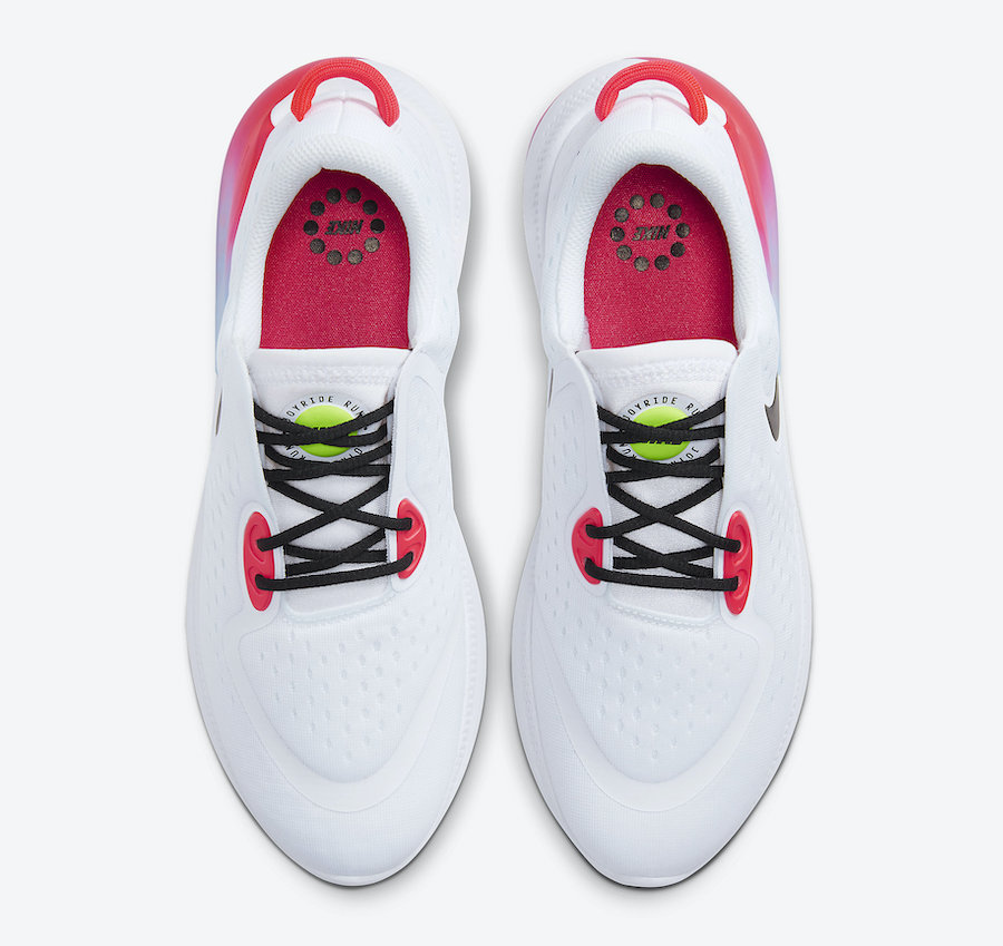 Nike Joyride Dual Run White Pink Foam Laser Crimson CW5634-100 Release Date Info