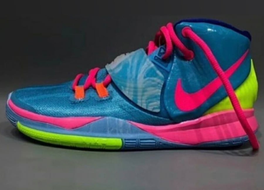 Nike Kyrie 6 Blue Pink Volt