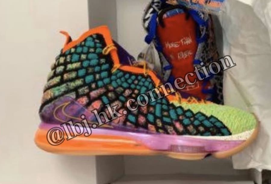 Nike LeBron 17 What The CV8079-900 Release Date Info