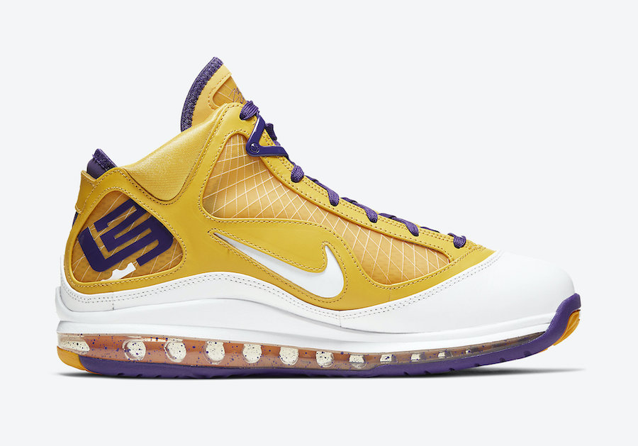 Nike LeBron 7 Lakers CW2300-500 Release Date