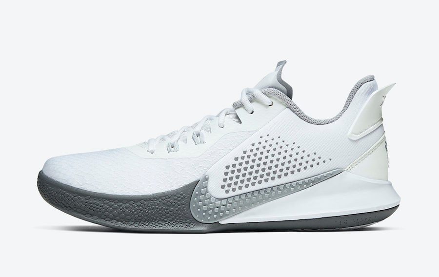 Nike Mamba Fury White Grey CK2087-100 Release Date Info