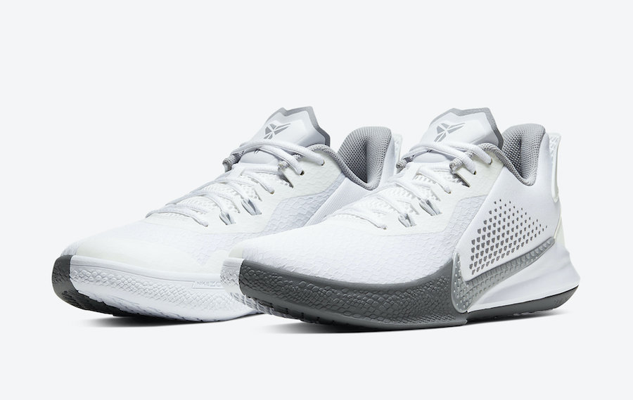 Nike Mamba Fury White Grey CK2087-100 Release Date Info