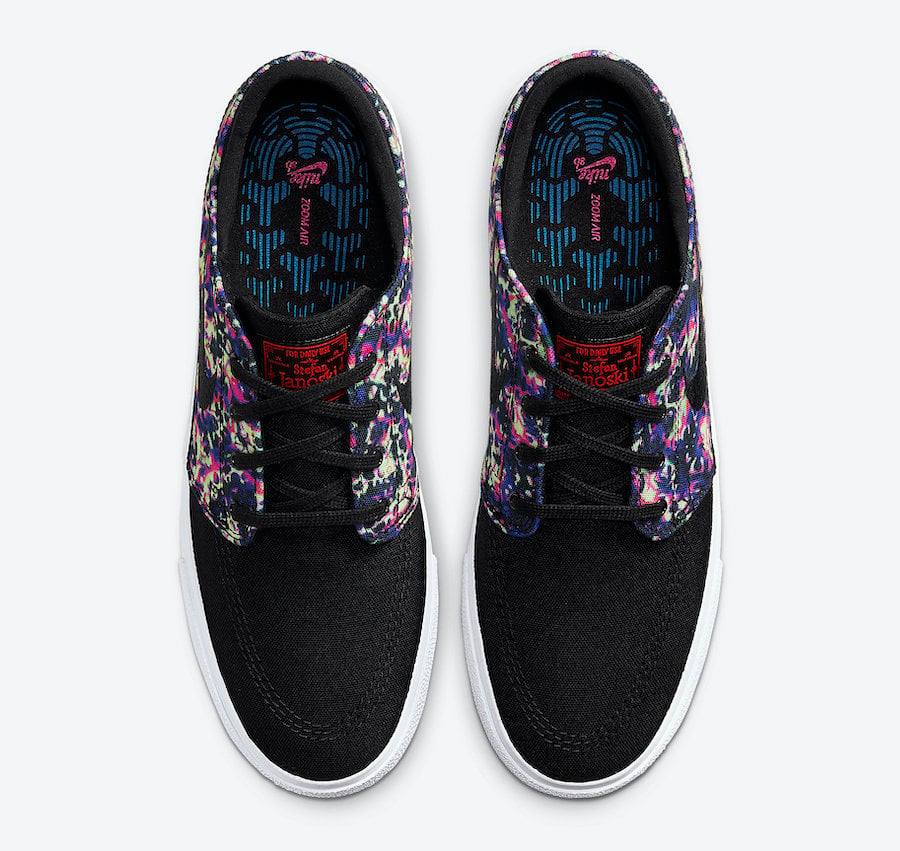 Nike SB Stefan Janoski Black Laser Crimson AQ7878-003 Release Date Info