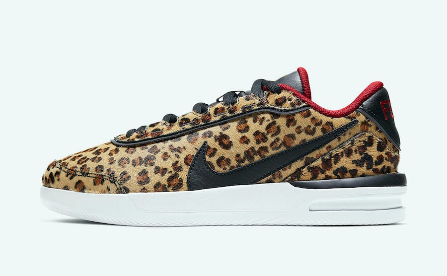 NikeCourt Air Vapor Wing PRM Leopard Print CQ9679-001 Release Date Info