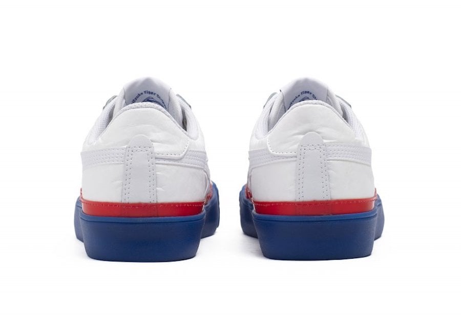 Onitsuka Tiger Fabre Classic Low Top White Red Blue Release Date Info