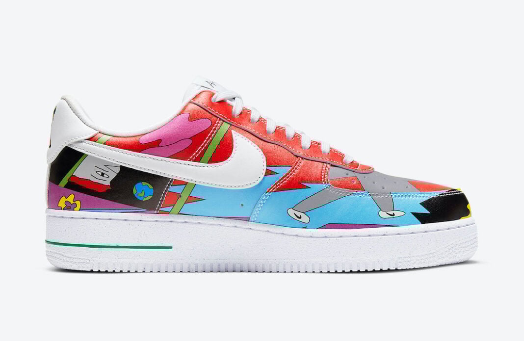 ruohan wang x nike air force 1 low sneakers