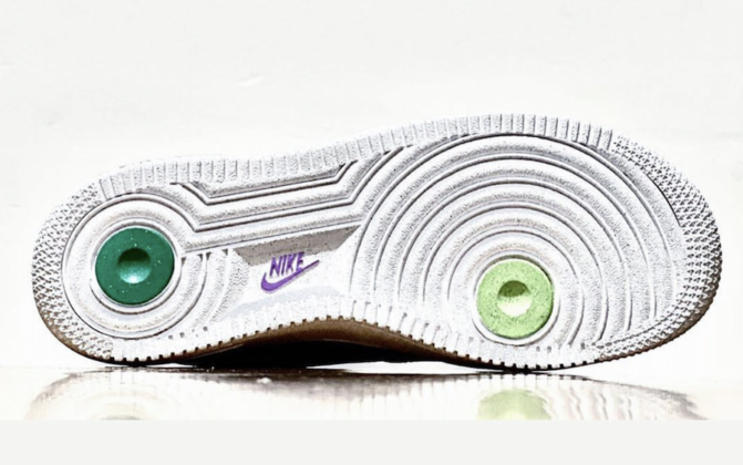 ruohan wang x nike air force 1 low sneakers